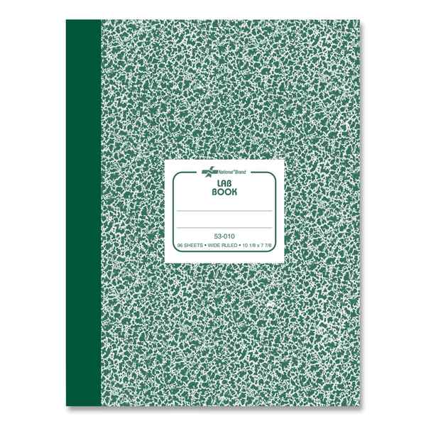 National 7-7/8 x 10-1/8" Legal LabNotebook, 96 Pg 53010
